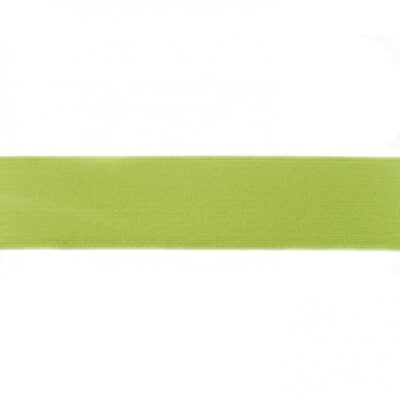 Solid color elastic - 40mm - Lime - Image 1