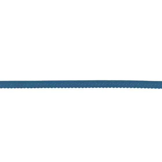 Foldeelastik med tungekant - Jeans