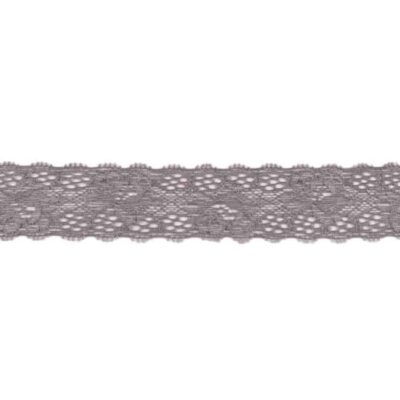 Lace with stretch - Gray