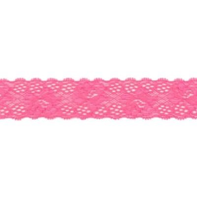 Lace with stretch - Pink