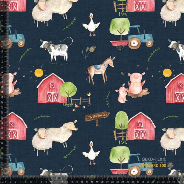 Blue-farm-measurement.jpg Digital print cotton jersey fabric with farm animal theme 220 g/m²