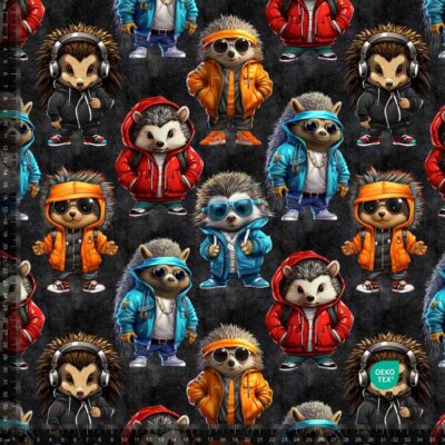 Jersey print with cool animals - Image 1