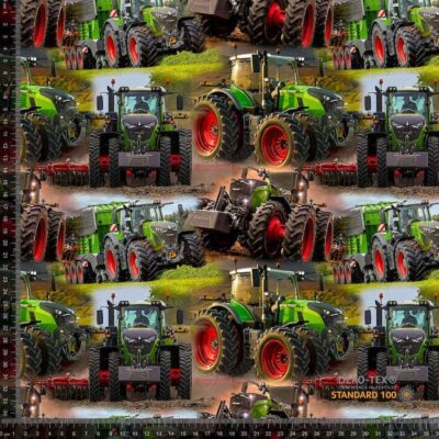 Jersey print with tractors 1 - Image 1