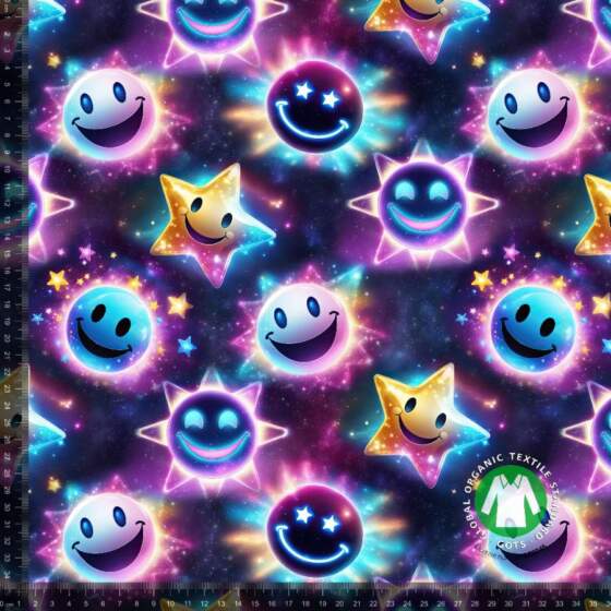 Jersey print med Galaxy smileys - Image 1