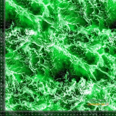 Jersey print with green sea - Image 1