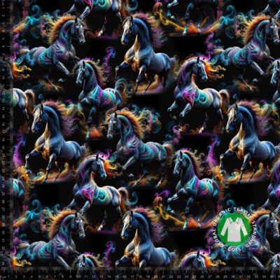 Jersey print with Wild Horses - Image 1