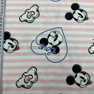 Mickey Mouse stripes
