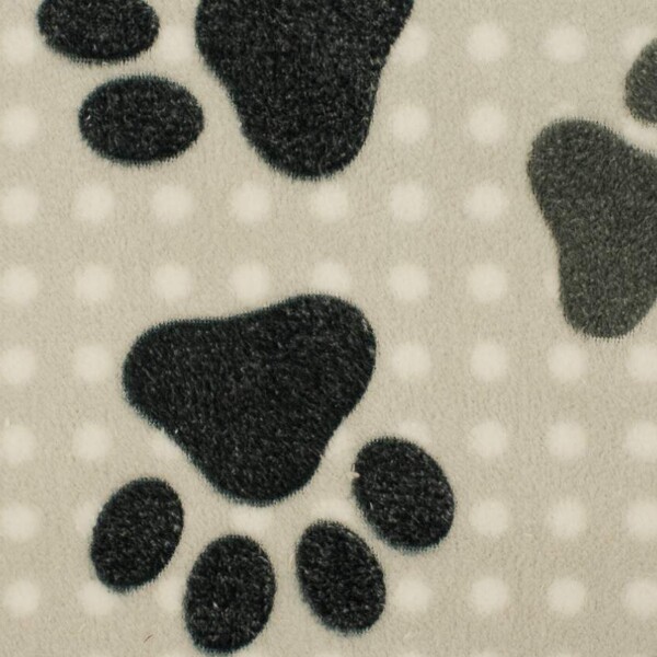 DOT WITH DOGFEET GREY BLACK - Image 1