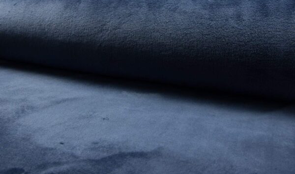 JEANS wellness fleece i mørkeblå, 850 g/m² polyester til aktivitets- og wellnesstøj