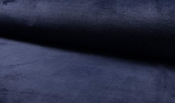 NAVY wellness fleece i marineblå, 850 g/m² polyester til aktivitets- og wellnesstøj