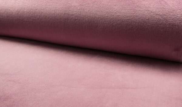 OLD ROSE wellness fleece i varm roséfarve, 850 g/m² polyester til wellness- og homewear