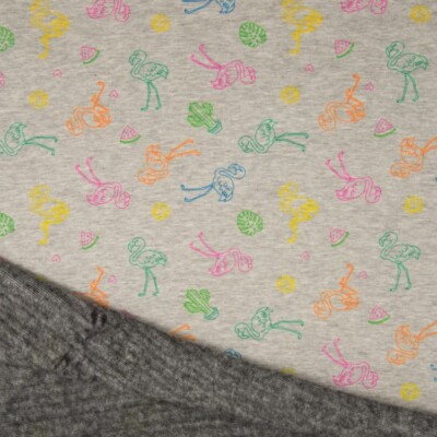 COLORED FLAMINGOS