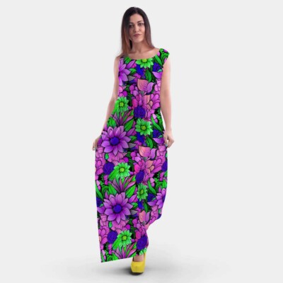 Jersey print New flower art - Image 2