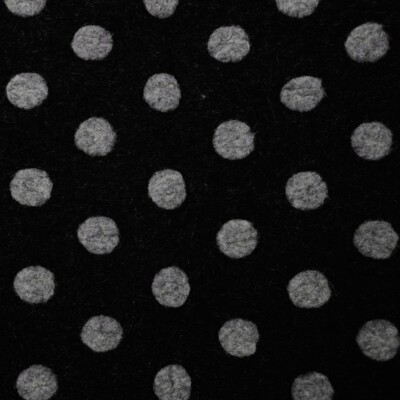 Wool bomber - Black & Gray - Image 1
