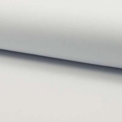 White bi-stretch fabric in 100% polyester 170 g/m² and 150 cm wide