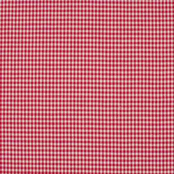 2 MM Red -- ternet lærred i bomuld med klassisk rødt mønster