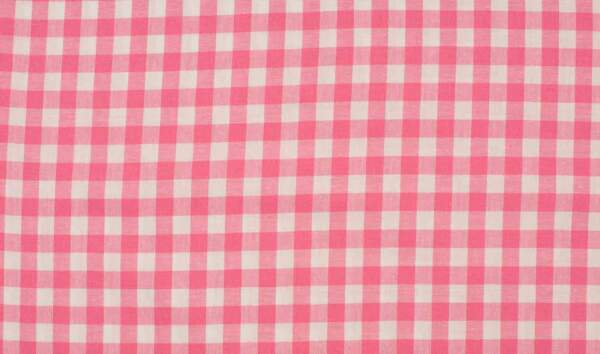 10 MM Rose -- woven cotton with a fine rose-toned check pattern, 140 cm wide