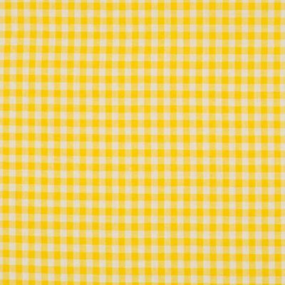 5 MM YELLOW -- ruudullinen palttina 100% puuvillaa, kelta-valkoinen 5 mm ruutu