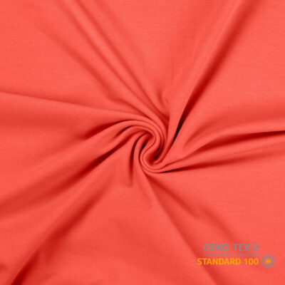 Cotton jersey - Peach