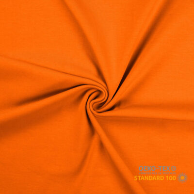 Cotton jersey - Orange