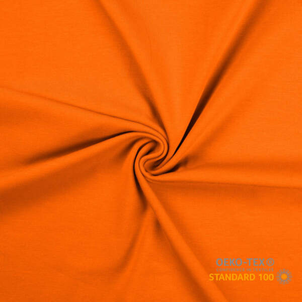 RS0179-340-optimized.jpg Cotton jersey - Orange in 95% cotton and 5% lycra, 220 g/m²