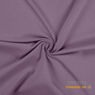 Cotton jersey - Dusty purple