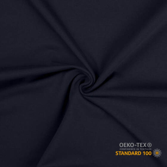Bomulds jersey - Marine