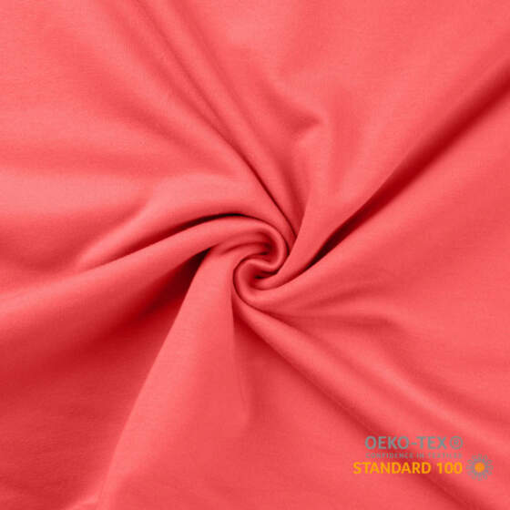 French Terry (UB) - Koral, 230 g/m², 158 - 163 cm