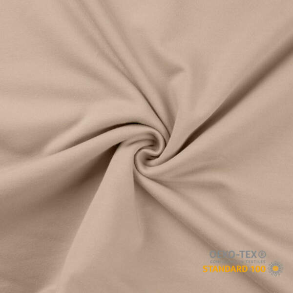 French Terry (UB) - Sand, 230 g/m², Oekotex 100