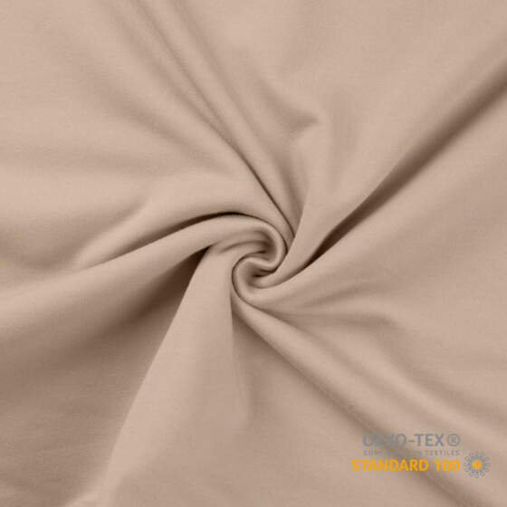 French Terry (UB) - Sand, 230 g/m², Oekotex 100