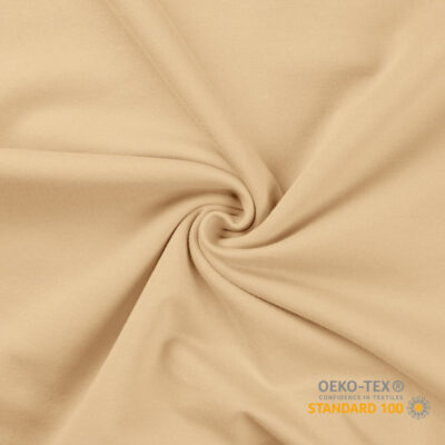 French Terry (unbrushed) Champagne 230 g/m² 158-163 cm Oeko-Tex