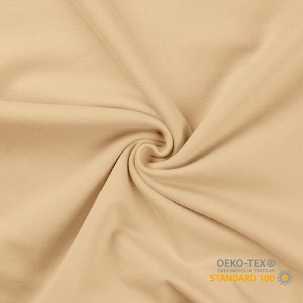 RS0196-530-optimized.jpg French Terry (unbrushed) Champagne 230 g/m² 158-163 cm Oeko-Tex