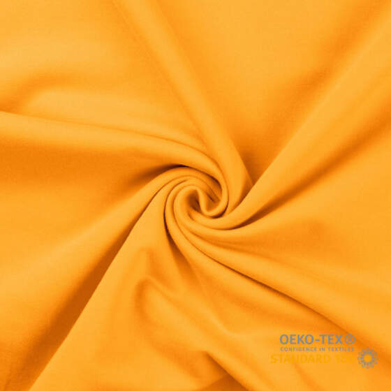 French Terry unbrushed gul 230 g/m² Oekotex 100