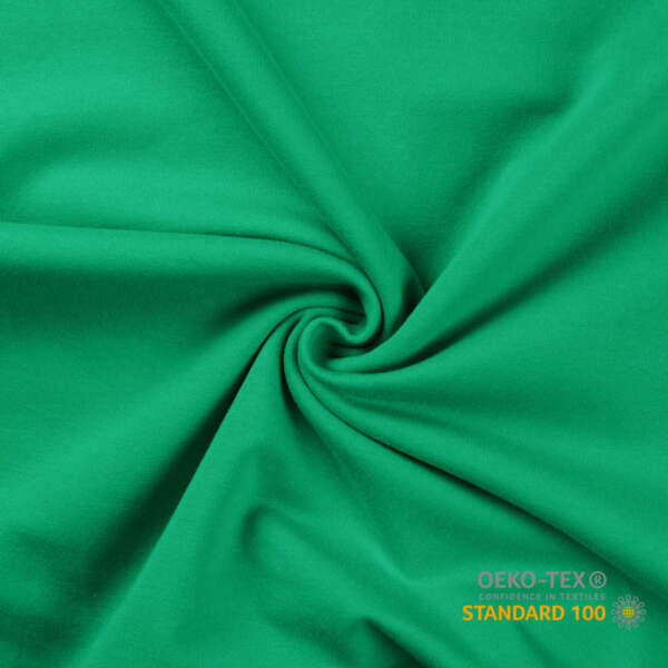 RS0202-250-optimized.jpg French Terry brushed græs grøn 230 g/m² Oekotex 100