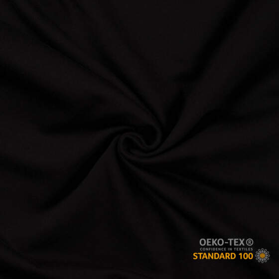 French Terry brushed sort 230 g/m² 158-163 cm Oekotex