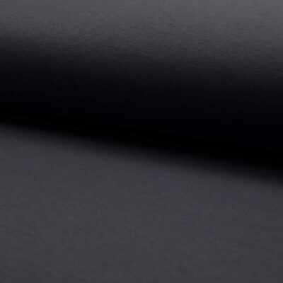 DK Grey jogging jersey stof – 280 g/m², ensartet grå farve fra rulle til rulle
