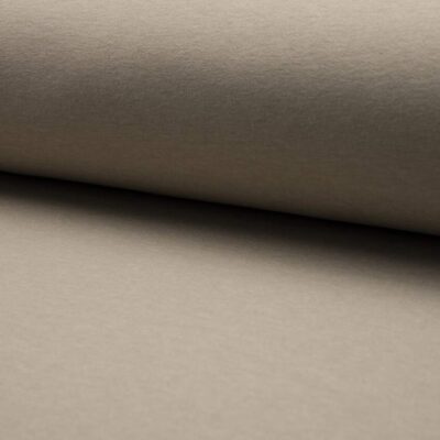 BEIGE MELANGE joggingstof 280 g/m² 155-160 cm