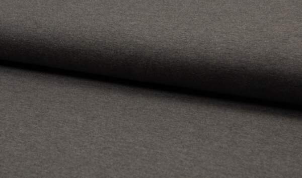 Bamboo jersey DARK GREY MELANGE 230 g/m² 155 cm Oeko-Tex