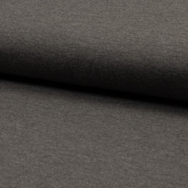 Bamboo jersey DARK GREY MELANGE 230 g/m² 155 cm Oeko-Tex