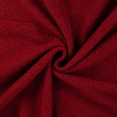 Sports Fleece punainen meleerattu 240 g/m² 145-150 cm