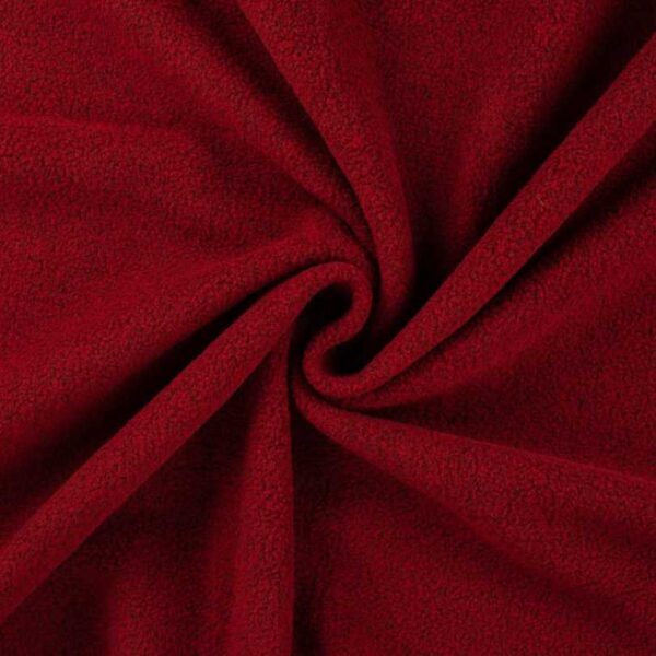 Sports Fleece rød meleret 240 g/m² 145-150 cm