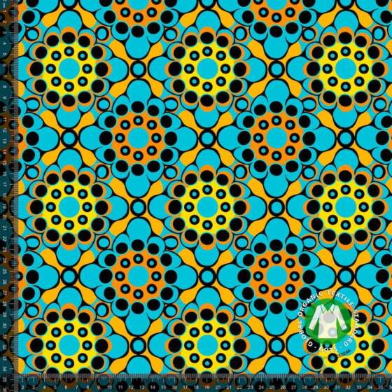 Jerseypainatus retro abstrakti 3 - Image 1