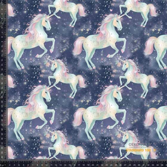 Jerseypainatus, jossa on tyylikkäitä yksisarvisia 4 - Image 1