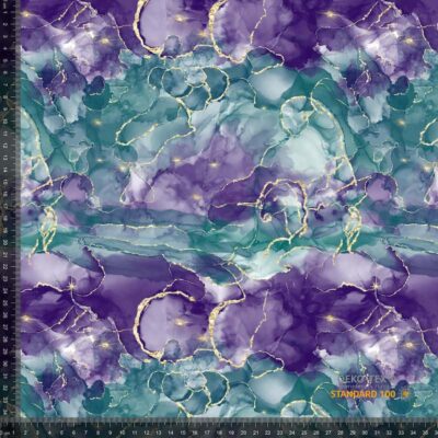 Jersey print with unicorn marble - Image 1