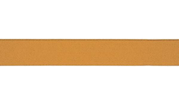 CORN ensfarvet elastik i gul (elasthan) - Jydsk Stoflager