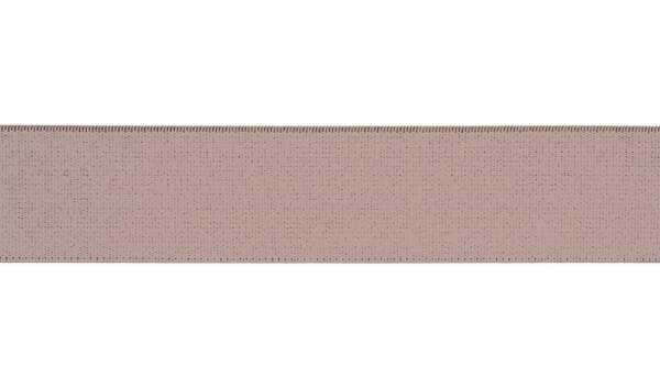 XET11Q531-040.jpg POUDRE elastik ensfarvet 4 cm i polyamid og elastan
