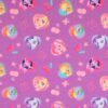 Jersey print med My Little Pony - lilla, 95% bomuld og 5% lycra