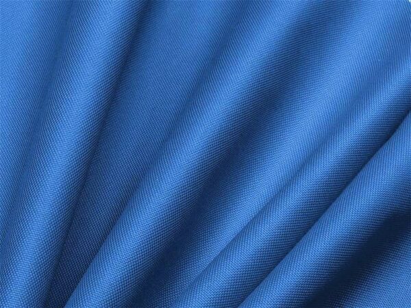 600D Oxford waterproof fabric in cobalt blue, 195 g/m², 160 cm