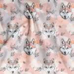 Rib jersey - Wolf