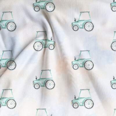 Rib jersey - Tractor